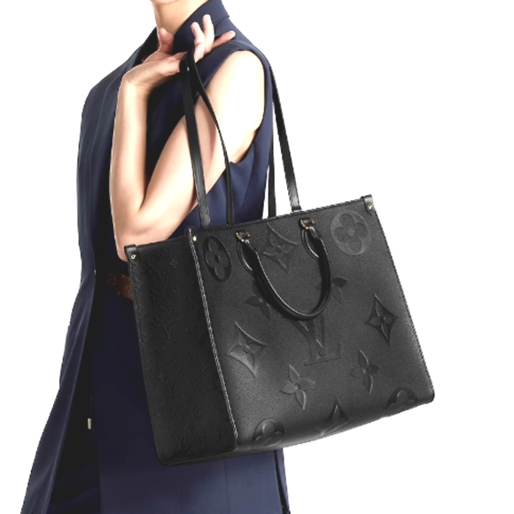 ✨️💎Authentic Louis Vuitton Onthego Gm Empreinte Monogram Leather - Picture 2 of 16